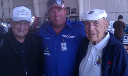 Bud Anderson WWII P51 Mustang Ace and Dick Cole – Jimmy Dolittle’s co-pilot on the Raid on Tokyo