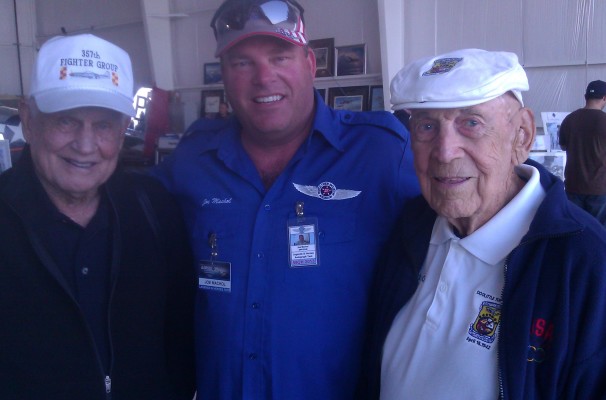 Bud Anderson WWII P51 Mustang Ace and Dick Cole – Jimmy Dolittle co-pilot 