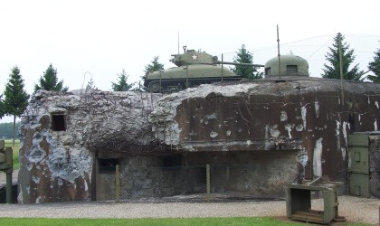 Hatten, France at Maginot line