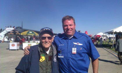 Joe and Bud Day WWII Congressional Medal of Honor Recipient