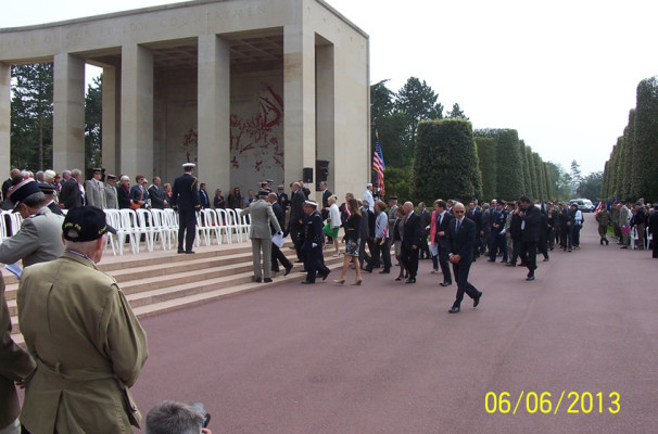 Omaha Beach Cemetery 69th Anniversary