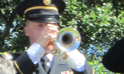 Taps at Omaha Beach 70th Anniversary