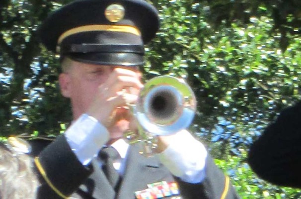 Taps at Omaha Beach 70th Anniversary